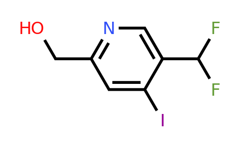 1806772-69-9 | 5-(Difluoromethyl)-4-iodopyridine-2-methanol