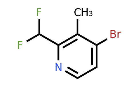 1806777-93-4 | 4-Bromo-2-(difluoromethyl)-3-methylpyridine