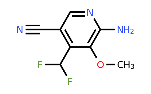 1806792-54-0 | 2-Amino-5-cyano-4-(difluoromethyl)-3-methoxypyridine