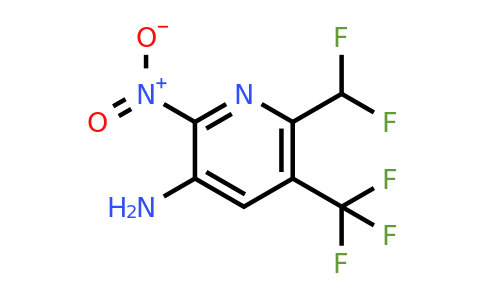 1806792-94-8 | 3-Amino-6-(difluoromethyl)-2-nitro-5-(trifluoromethyl)pyridine
