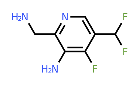 1806794-95-5 | 3-Amino-2-(aminomethyl)-5-(difluoromethyl)-4-fluoropyridine