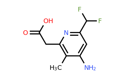 1806795-35-6 | Ácido 4-amino-6-(difluorometil)-3-metilpiridina-2-acético