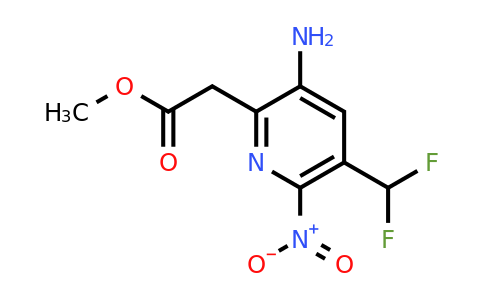 1806797-73-8 | 3-amino-5-(difluorometil)-6-nitropiridina-2-acetato de metilo