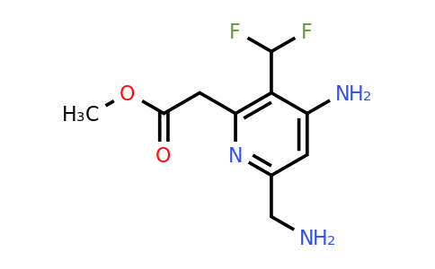 1806799-35-8 | 4-amino-6-(aminometil)-3-(difluorometil)piridina-2-acetato de metilo