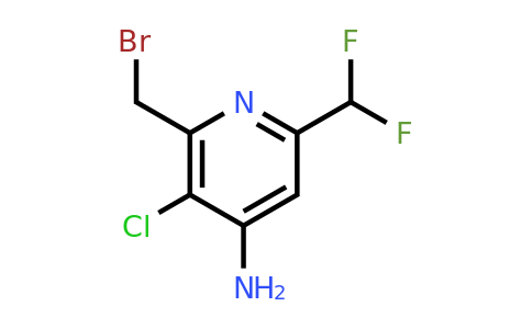 1806809-29-9 | 4-Amino-2-(bromomethyl)-3-chloro-6-(difluoromethyl)pyridine