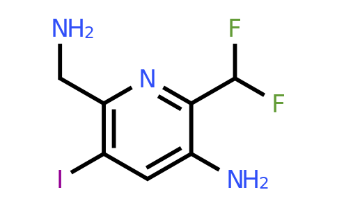 1806814-13-0 | 3-Amino-6-(aminomethyl)-2-(difluoromethyl)-5-iodopyridine