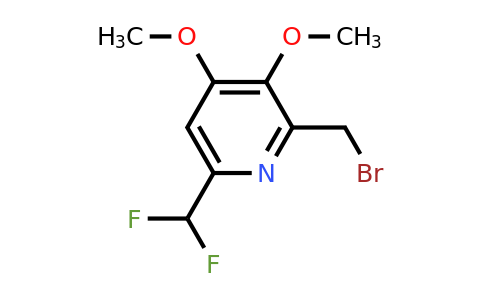 1806821-95-3 | 2-(Bromomethyl)-6-(difluoromethyl)-3,4-dimethoxypyridine