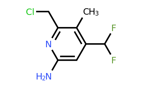 1806826-01-6 | 6-Amino-2-(chloromethyl)-4-(difluoromethyl)-3-methylpyridine