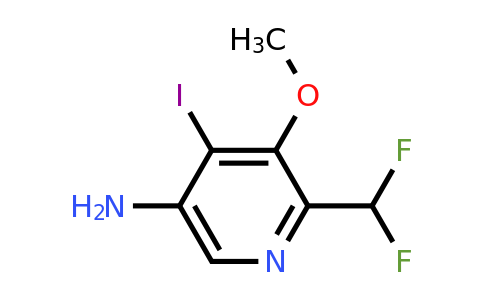 1806875-19-3 | 5-Amino-2-(difluoromethyl)-4-iodo-3-methoxypyridine