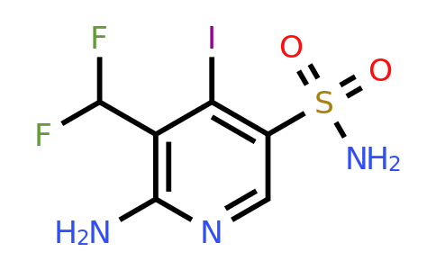 1806888-34-5 | 2-Amino-3-(difluoromethyl)-4-iodopyridine-5-sulfonamide