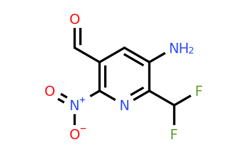 1806888-64-1 | 3-Amino-2-(difluorometil)-6-nitropiridina-5-carboxaldehído