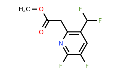 1806895-64-6 | Methyl 2,3-difluoro-5-(difluoromethyl)pyridine-6-acetate