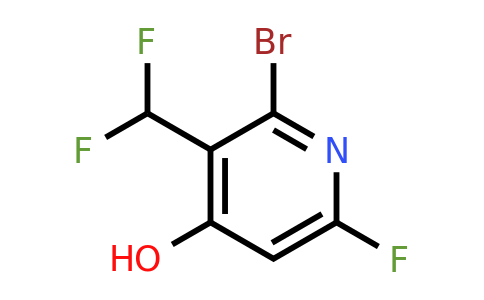1806902-97-5 | 2-Bromo-3-(difluorometil)-6-fluoro-4-hidroxipiridina