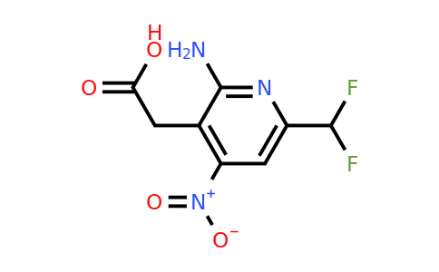 1806903-02-5 | 2-Amino-6-(difluoromethyl)-4-nitropyridine-3-acetic acid