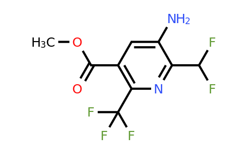 1806905-83-8 | 3-amino-2-(difluorometil)-6-(trifluorometil)piridina-5-carboxilato de metilo