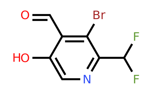 1806908-79-1 | 3-Bromo-2-(difluorometil)-5-hidroxipiridina-4-carboxaldehído