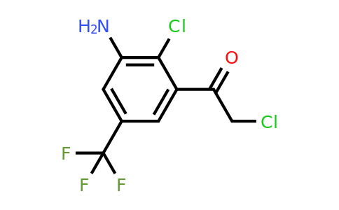 1806973-25-0 | 3'-Amino-2'-chloro-5'-(trifluoromethyl)phenacyl chloride