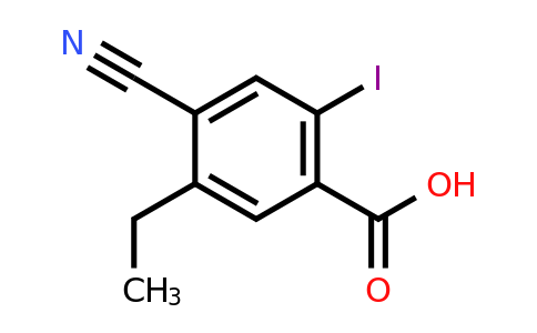 1807034-27-0 | 4-Cyano-5-ethyl-2-iodobenzoic acid