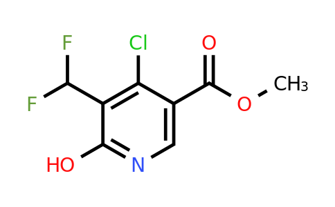 1807035-63-7 | Methyl 4-chloro-3-(difluoromethyl)-2-hydroxypyridine-5-carboxylate