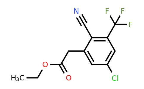 1807051-25-7 | Ethyl 5-chloro-2-cyano-3-(trifluoromethyl)phenylacetate