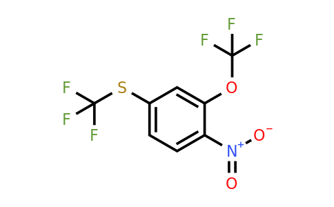 1807058-26-9 | 1-Nitro-2-trifluoromethoxy-4-(trifluoromethylthio)benzene