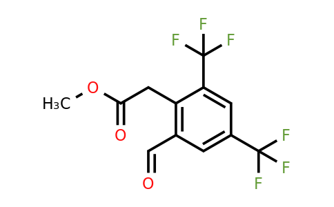 1807105-14-1 | Methyl 2,4-bis(trifluoromethyl)-6-formylphenylacetate