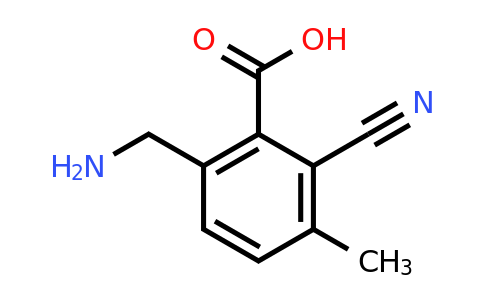 1807112-88-4 | 6-Aminomethyl-2-cyano-3-methylbenzoic acid