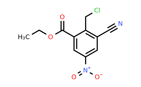 1807131-84-5 | Ethyl 2-chloromethyl-3-cyano-5-nitrobenzoate