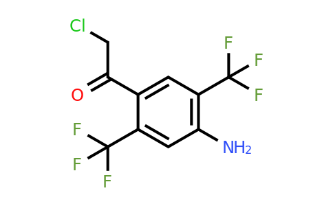 1807153-86-1 | 4'-Amino-2',5'-bis(trifluoromethyl)phenacyl chloride