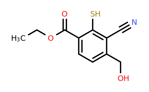 1807174-70-4 | Ethyl 3-cyano-4-hydroxymethyl-2-mercaptobenzoate