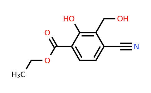 1807176-59-5 | Ethyl 4-cyano-2-hydroxy-3-(hydroxymethyl)benzoate