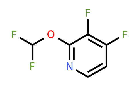 1807186-21-5 | 3,4-Difluoro-2-(difluoromethoxy)pyridine
