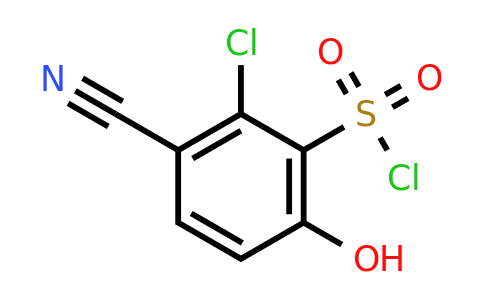 1807199-96-7 | 2-Chloro-3-cyano-6-hydroxybenzenesulfonylchloride