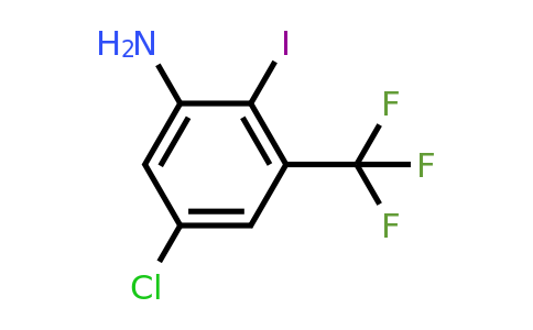 1807201-97-3 | 5-Cloro-2-yodo-3-(trifluorometil)anilina