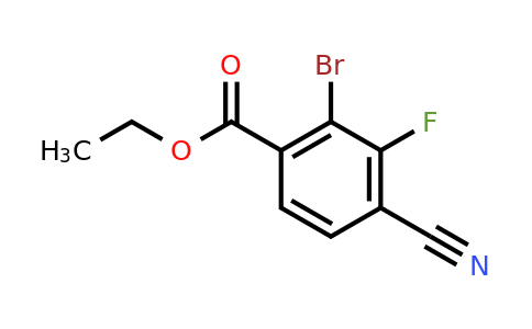 1807214-92-1 | Ethyl 2-bromo-4-cyano-3-fluorobenzoate