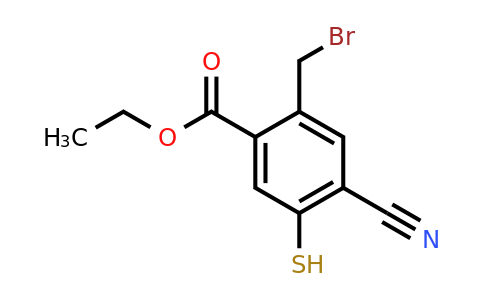 1807215-22-0 | 2-bromometil-4-ciano-5-mercaptobenzoato de etilo