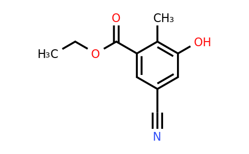 1807237-21-3 | Ethyl 5-cyano-3-hydroxy-2-methylbenzoate