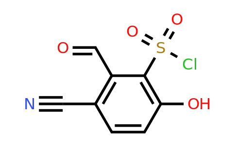 1807245-99-3 | 3-Cyano-2-formyl-6-hydroxybenzenesulfonyl chloride