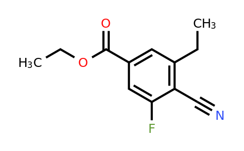 1807246-11-2 | 4-ciano-3-fluoro-5-etilbenzoato de etilo