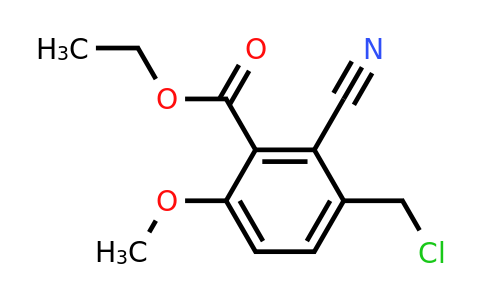1807270-15-0 | Ethyl 3-chloromethyl-2-cyano-6-methoxybenzoate