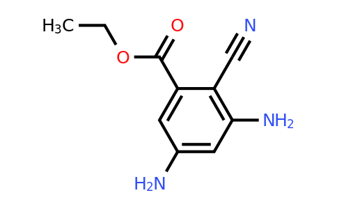 1807280-01-8 | Ethyl 2-cyano-3,5-diaminobenzoate