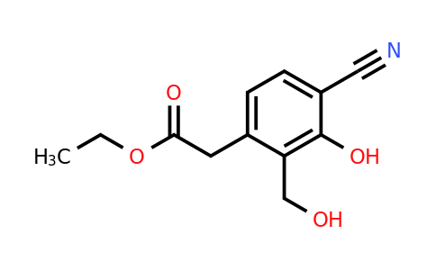 1807306-98-4 | Ethyl 4-cyano-3-hydroxy-2-(hydroxymethyl)phenylacetate