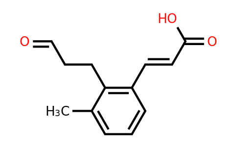 1807387-13-8 | 3-Methyl-2-(3-oxopropyl)cinnamic acid