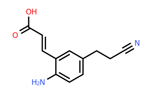 1807388-59-5 | 2-Amino-5-(2-cyanoethyl)cinnamic acid