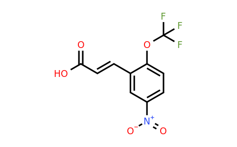 1807417-84-0 | 5-Nitro-2-(trifluoromethoxy)cinnamic acid
