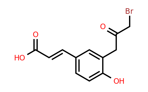 1807425-88-2 | 3-(3-Bromo-2-oxopropyl)-4-hydroxycinnamic acid