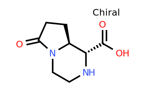 1808250-09-0 | rel-(1R,8aS)-6-oxo-2,3,4,7,8,8a-hexahydro-1H-pyrrolo[1,2-a]pyrazine-1-carboxylic acid