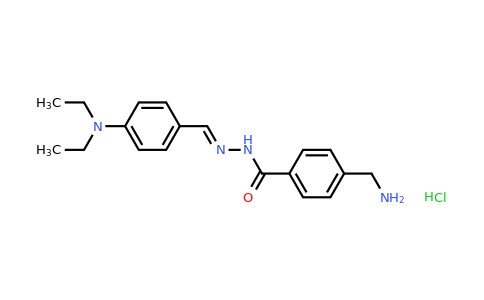 1808718-97-9 | 4-(Aminomethyl)-N'-{[4-(diethylamino)phenyl]methylidene}benzohydrazide hydrochloride