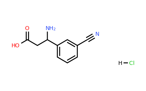 1810069-92-1 | 3-Amino-3-(3-cyanophenyl)propanoic acid hydrochloride