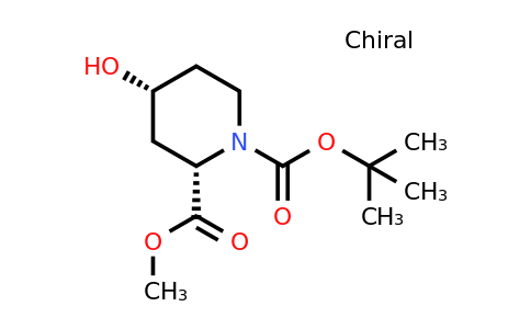 181269-87-4 | 1-(tert-Butyl) 2-methyl (2S,4R)-4-hydroxy-tetrahydro-1,2(2H)-pyridinedicarboxylate